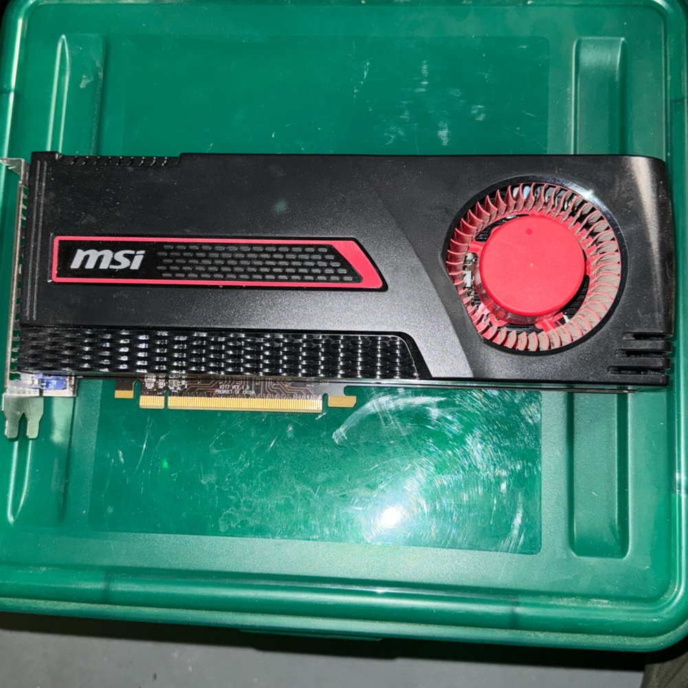 MSI Radeon HD 7970 PCI Express x16 3.0 3072MB GDDR5 Dvi X 1 Video Graphics Card